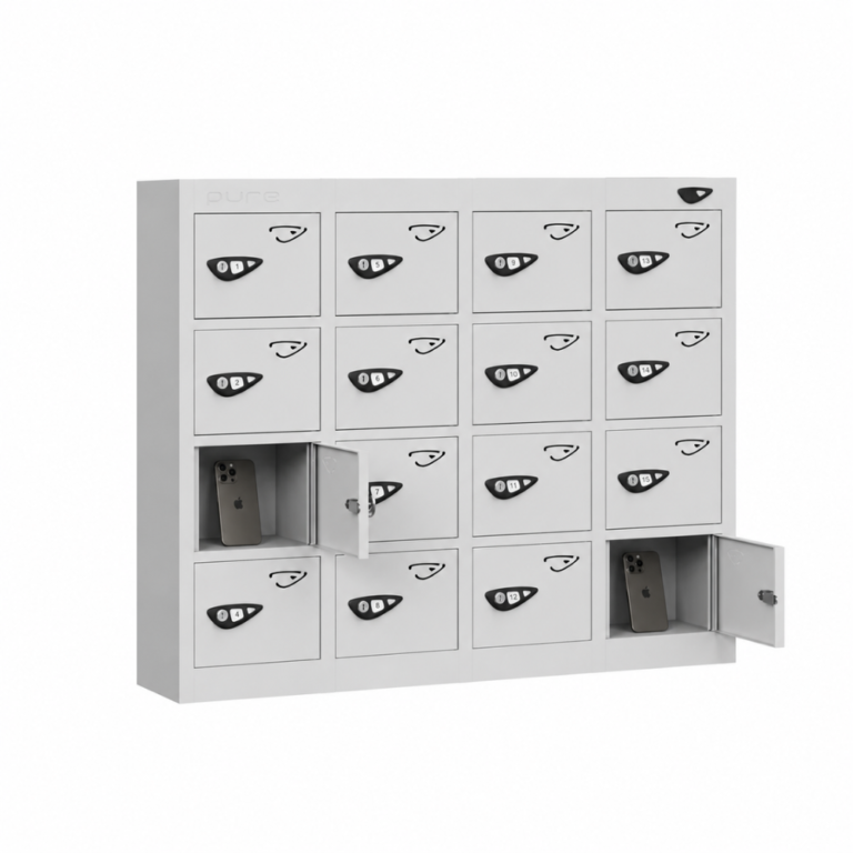16 Door Phone Lockers