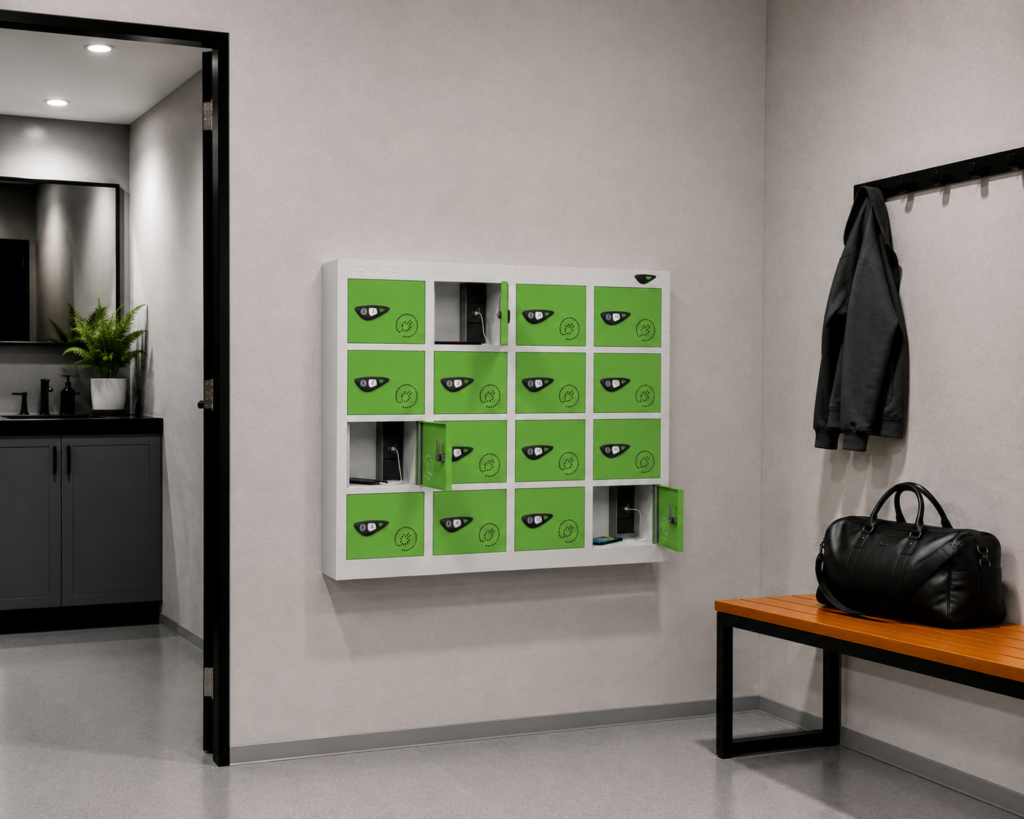 16 door phone charging lockers uk