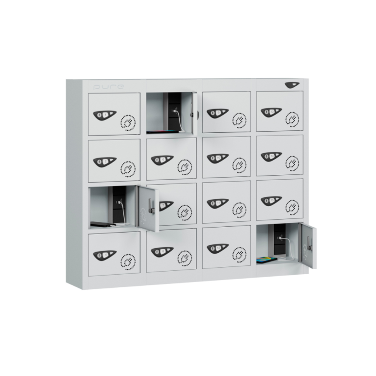 16 door phone charging lockers uk