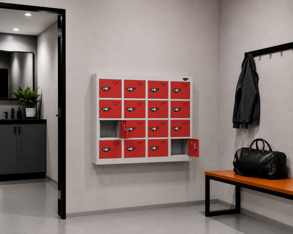 16 door phone lockers uk