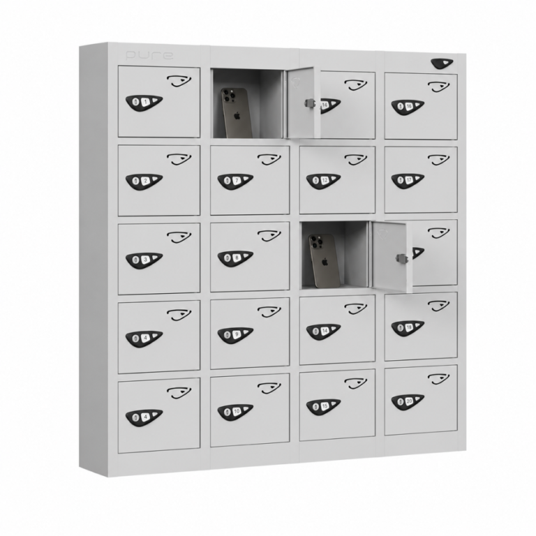 20 Door Phone Lockers