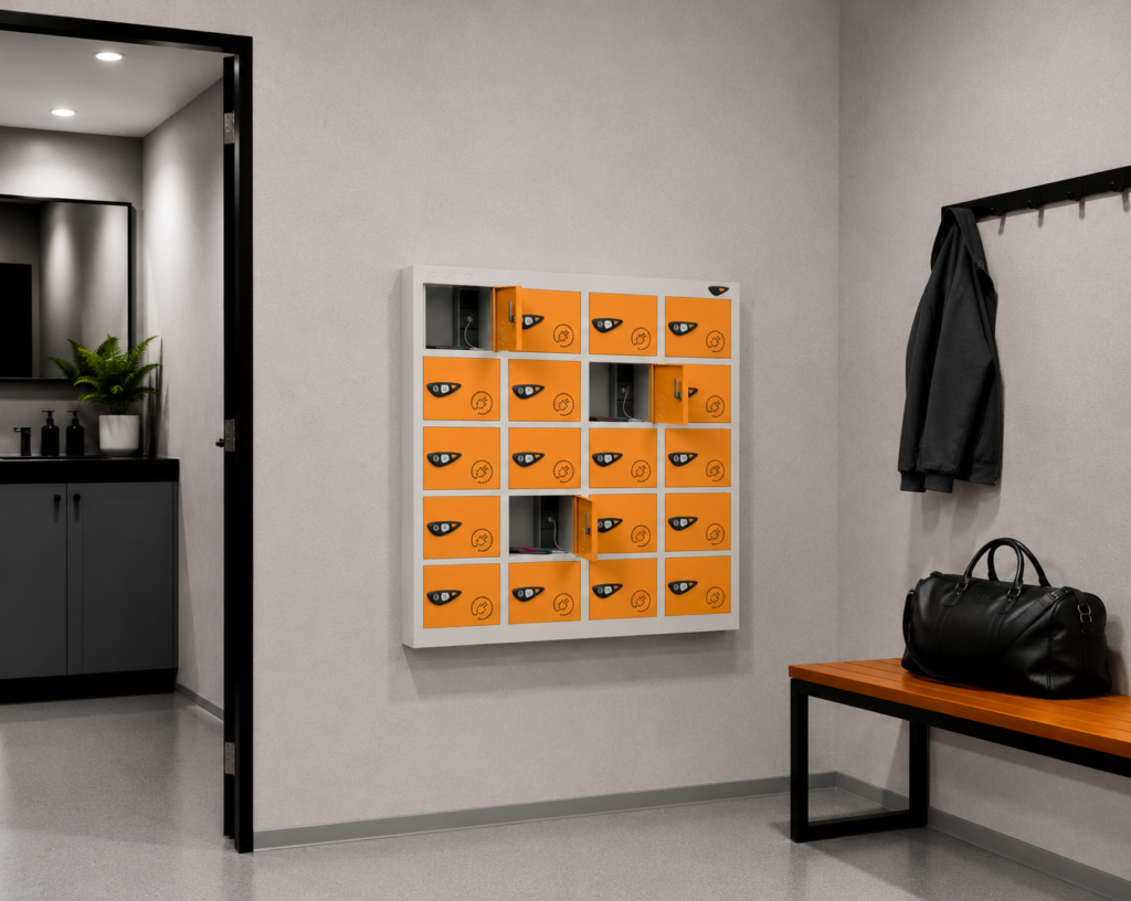 20 door phone charging lockers uk