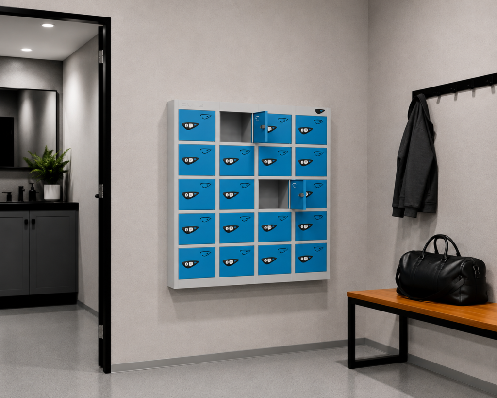 20 door phone lockers uk
