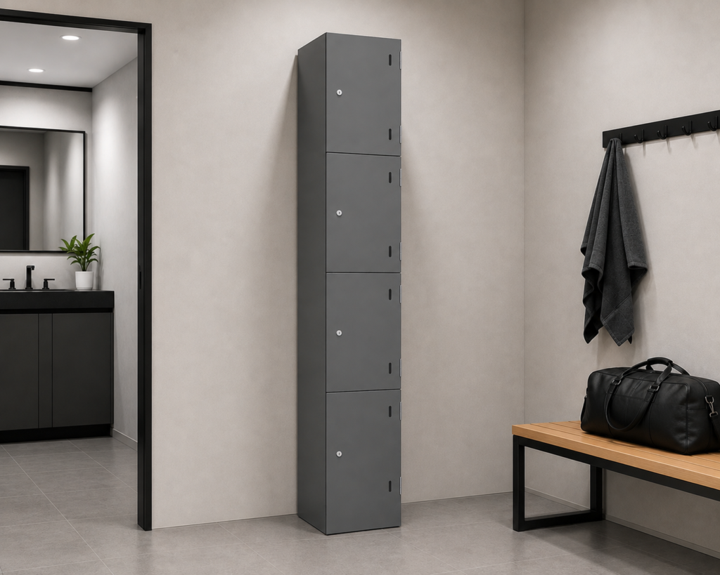 4 door laminate lockers uk