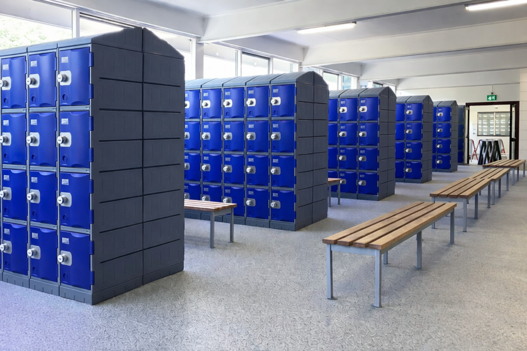 plastic lockers uk